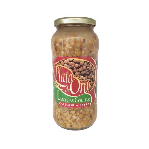 EL PLATO DE ORO Categoría extra Lentejas cocidas 400 g