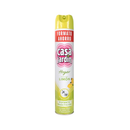 INSECTICIDA SPRAY LIMON CASA JARDNIN  750 ML