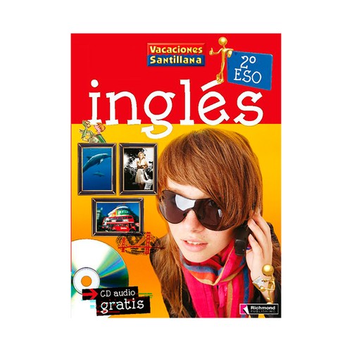 Vacaciones inglés 2º ESO (pack), cuaderno de actividades. SANTILLANA