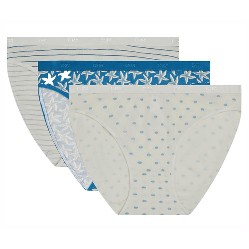 Pack 3 bragas slip DIM, talla 40/42