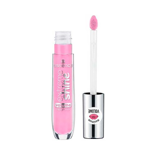 ESSENCE Extreme shine tono 002 Summer Punch, Brillo de labios voluminizador no pegajoso con acabado efecto mojado.