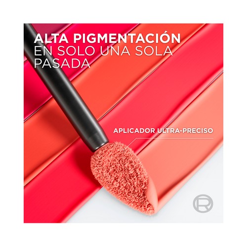 L´ORÉAL PARIS Le matte resistance tono 500 Wine not? Labial líquido con acabado mate de larga duración (16 h).