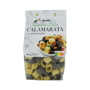 PRODUCTO ALCAMPO Pasta Calamarata al nero di seppia PRODUCTO ALCAMPO 500 g.