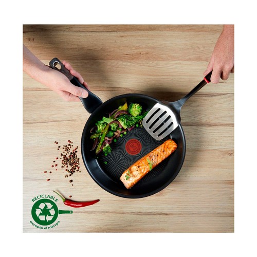 Sartén 24cm de aluminio fundido con antiadherente antirayaduras, Jordi Cruz TEFAL.
