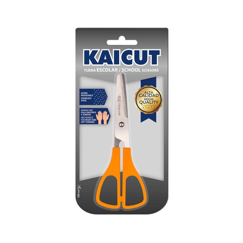 Tijera escolar de 13 cm KAICUT.