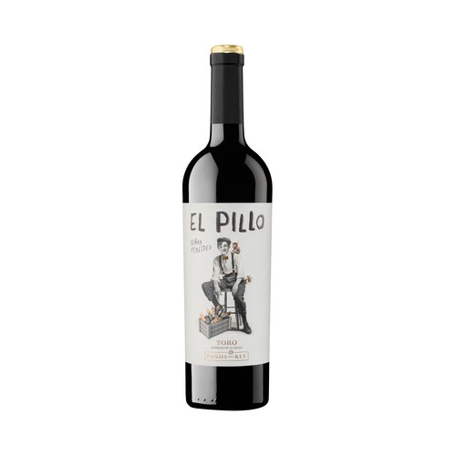 EL PILLO Viñas rebeldes Vino tinto con D.O. Toro botella 75 cl.