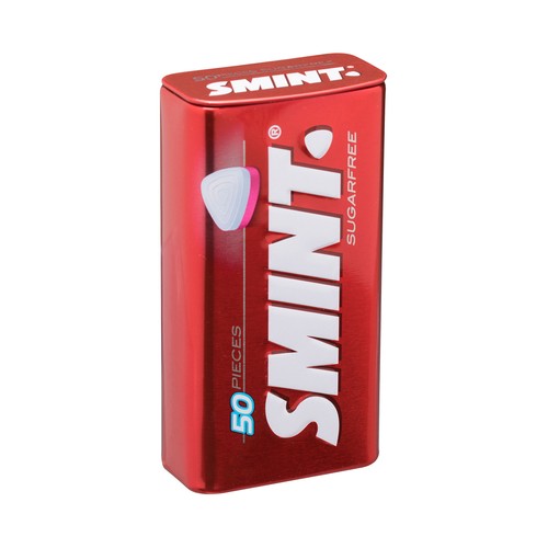 SMINT Caramelos comprimidos de fresa sin azúcar 2 x 35 g.