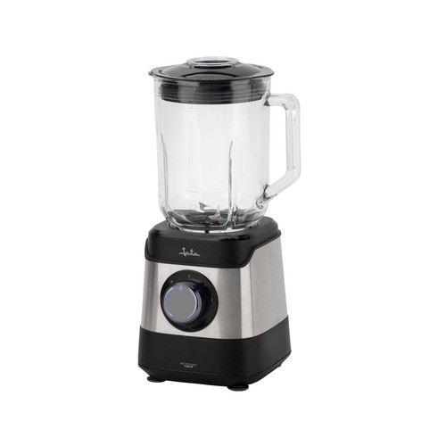 Batidora de vaso JATA JEBT3855, 1500W, 2 velocidades, jarra de cristal 1,8L, pica hielo.