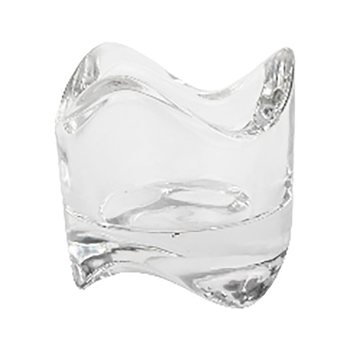 Posavelas de cristal redondo, ALCAMPO.