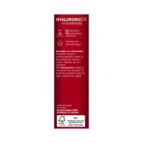 OLAY Sérum de día ultra hidratante con ácido Hialurónico y vitamina B5 40 ml.