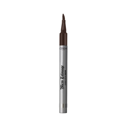 L´ORÉAL PARIS Micro tatouage tono 108 Dark Brunette Lápiz de cejas efecto Micro-Blanding, resistente al agua y a roces.