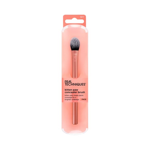 REAL TECHNIQUES Brocha para aplicar maquillaje corrector y conseguir un acabado uniforme.