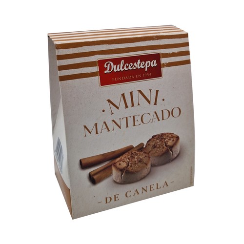 DULCESTEPA Mini mantecados canela 165 g.