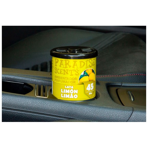 Ambientador coche limón 100gr, PARADISE SCENTS.
