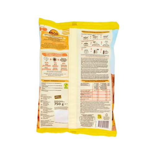 McCAIN Patatas fritas onduladas, prefritas y ultracongeladas 750 g.