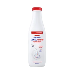 LACTOVIT Lactourea Gel reparador para baño o o ducha, para pieles secas y extra secas 750 ml.