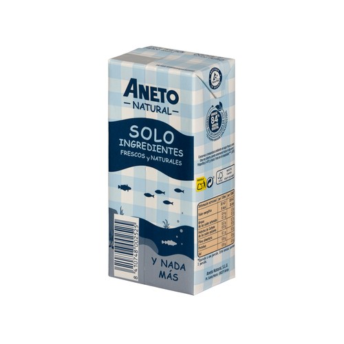 ANETO Caldo natural de pescado ANETO 2 uds. x 330 ml.