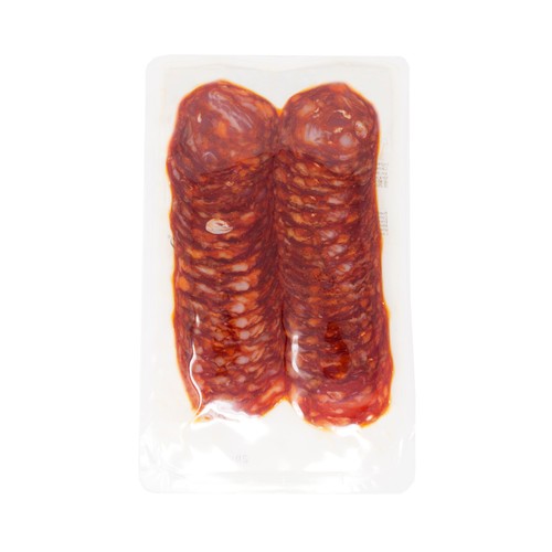 Chorizo ibérico, cortado en finas lonchas CUMBRE REAL 100 g.
