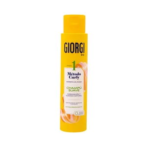 GIORGI Método Curly Champú suave paso 1 con proteínas vegetales y aguacate, para cabellos rizados o encrespados 350 ml.