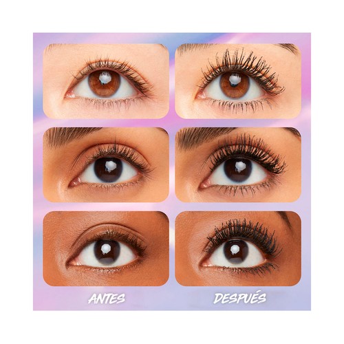 MAYBELLINE The falsies surreal extensions Tono Black Máscara de pestañas waterproof, efecto pestañas postizas.