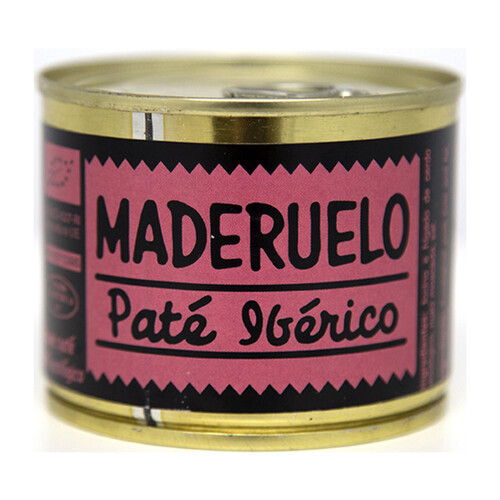 MADERUELO Paté ecológico Ibérico MADERUELO 225 g.