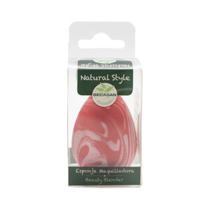 BECASAN NATURE Esponja para aplicar todo tipo de maquillaje BECASAN NATURE Natural style.