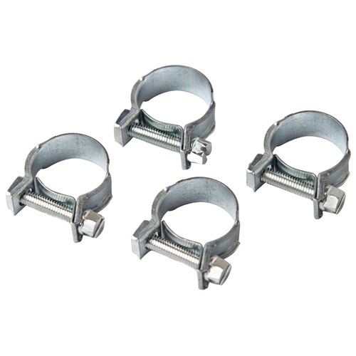 Pac 4 abrazaderas para goma butano 16-17 mm. FONT BRICO