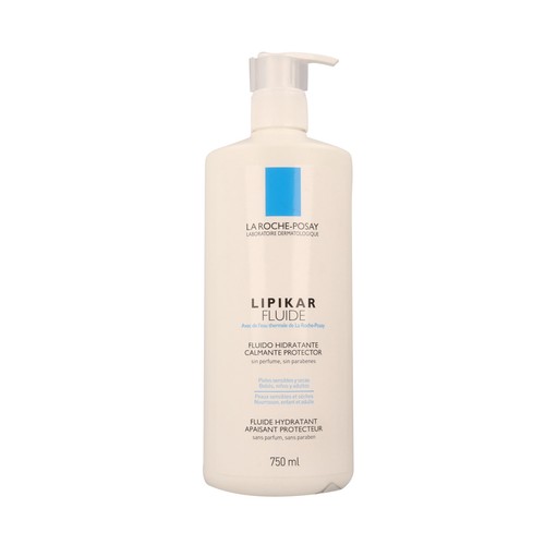 LA ROCHE POSAY Crema corporal hidratante para piel sensible y seca de bebés, niños y adultos LA ROCHE POSAY 750 ml.
