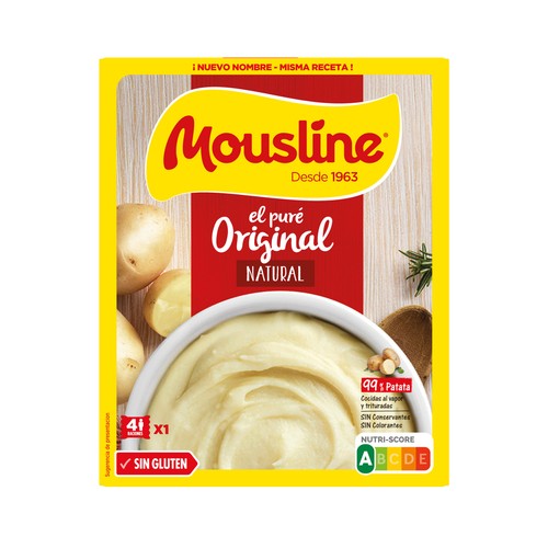 MOUSLINE Puré de Patatas Sin Leche 115 g