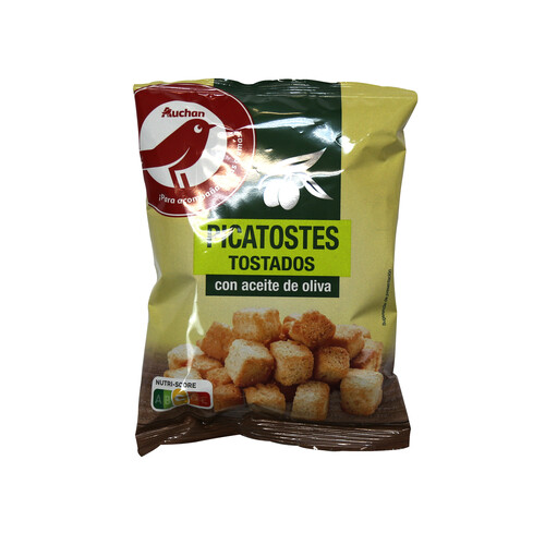 Picatostes tostados con aceite de oliva y sal PRODUCTO ALCAMPO 75 g.