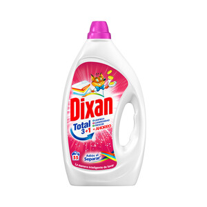 DIXAN Detergente líquido Totl 3+1 Adiós Al Separar DIXAN, 55 lavados 2,750 L.
