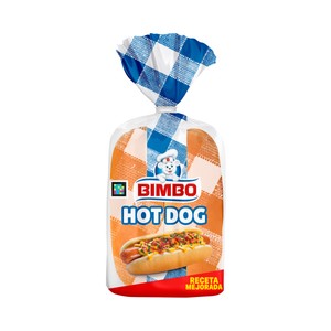 Imagen de BIMBO Pan de hot dog 4 uds, 220 g.