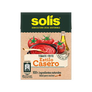 SOLÍS Tomate frito estilo casero SOLÍS brik de 350 g.