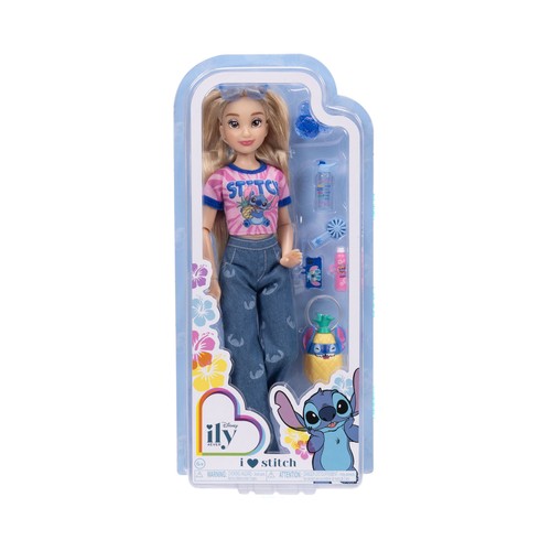 Muñeca Stitch ILY 4EVER Moda 25 cm +5 Años JAKKS