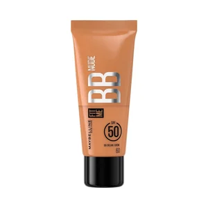 MAYBELLINE Fit me nude bb cream tono 60 Crema con color, acabado luminoso natural y FPS 50 30 ml.