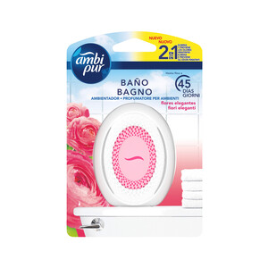 AMBIPUR Ambientador baño Flores elegantes AMBIPUR 7,5 ml.
