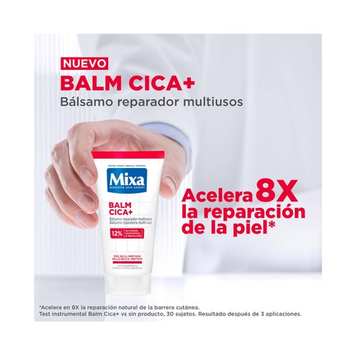 MIXA Cica+ Crema reparadora multiusos, para pieles secas e irritadas 75 ml.