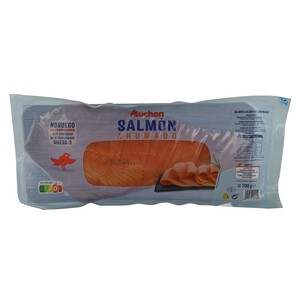 PRODUCTO ALCAMPO Salmón ahumado noruego en lonchas PRODUCTO ALCAMPO 700 g.