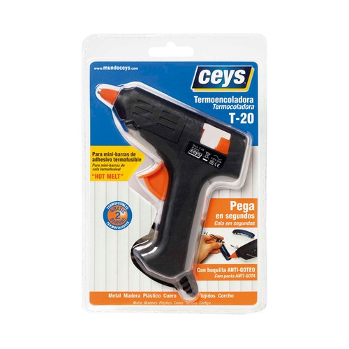 Pistola termofusible CEYS T-20.