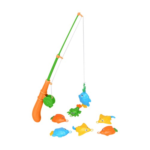 Juego de pesca, 2 colores surtidos, AUCHAN.