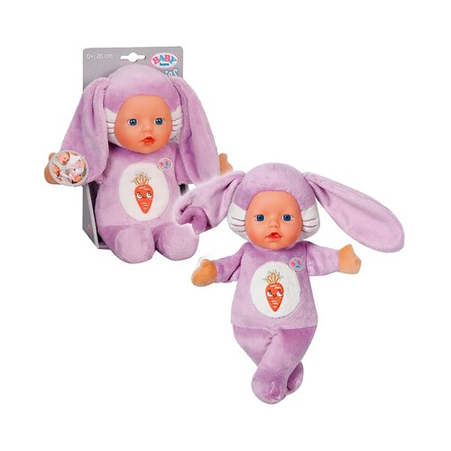 BABY BORN para bebés conejito divertido 26cm.