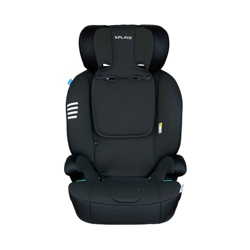Silla auto PLAY Scout I Size (40 a 150 cm), altura ajustable, respaldo reclinable en 4 posiciones, arnés de seguridad 5 puntos, color negro