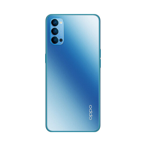 Smartphone 16,2cm (6,4) OPPO Reno 4 5G Galactic Blue, Octa-Core, 8GB Ram, 128GB, 48+8+2 Mpx, Dual-Sim, ColorOS 7.2 (Android 10).