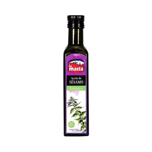 Aceite de sésamo ecológico LA MASIA 250 ml.