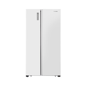 Frigorífico americano HISENSE RS677N4AWF, clasificación energética: F, H: 178,6cm, A: 91cm, F: 64,6cm, capacidad total: 519L.