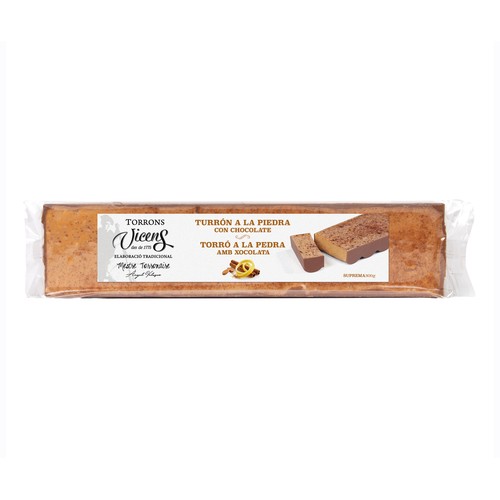 VICENS Turrón a la piedra 300 g.