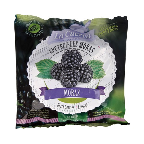 LA CUERVA Moras 100% naturales, sin conservantes ni colorantes LA CUERVA 300 g.