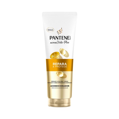 PANTENE Pro-v repara & protege Acondicionador con Provitamina B5, para cabellos débiles y dañados 160 ml.