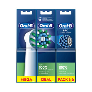 Imagen de ORAL-B Pro cross action Recambios para cepillo eléctrico 6 uds.