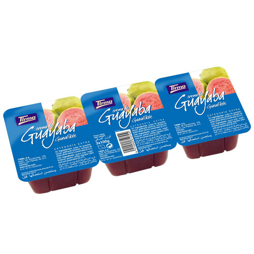 Crema de guayaba TIRMA 3 uds. de 100 gr,